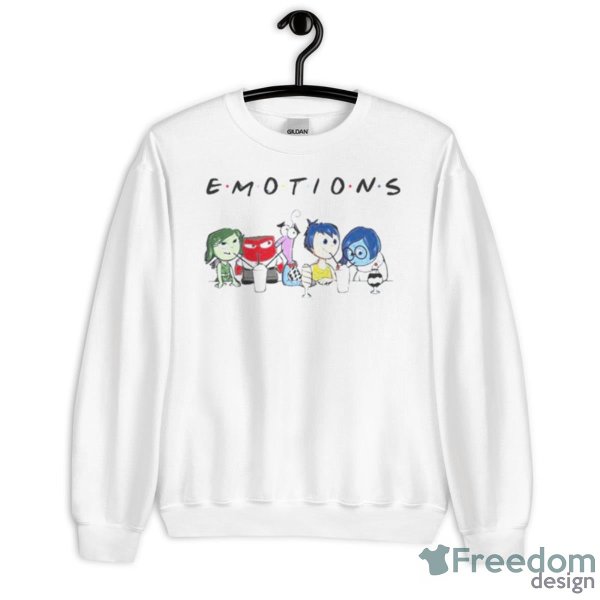 Friends Logo Parody Inside Out Shirt - Unisex Heavy Blend Crewneck Sweatshirt