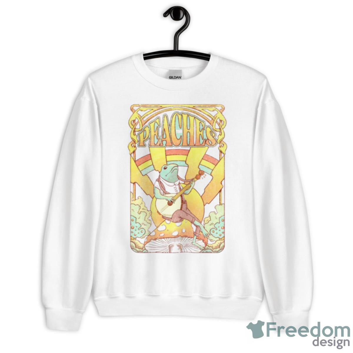 Frog The Peaches Shirt - Unisex Heavy Blend Crewneck Sweatshirt