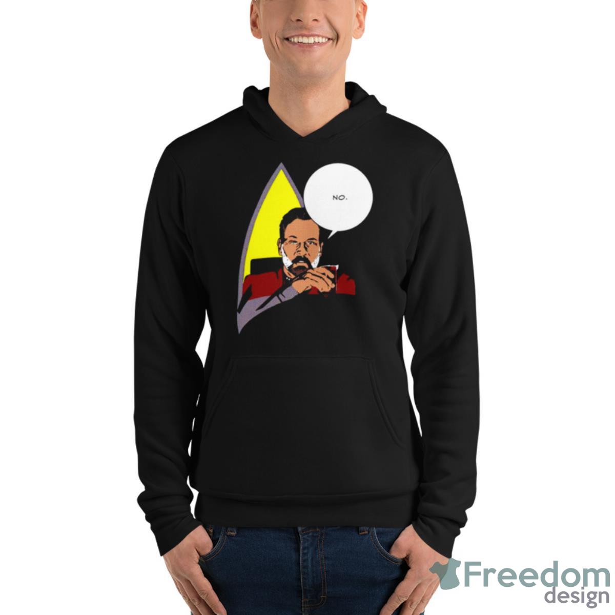 From Chicago Todd Stashwick Say No Shirt - Unisex Fleece Pullover Hoodie From Chicago Todd Stashwick Say No Shirt - Unisex Fleece Pullover Hoodie