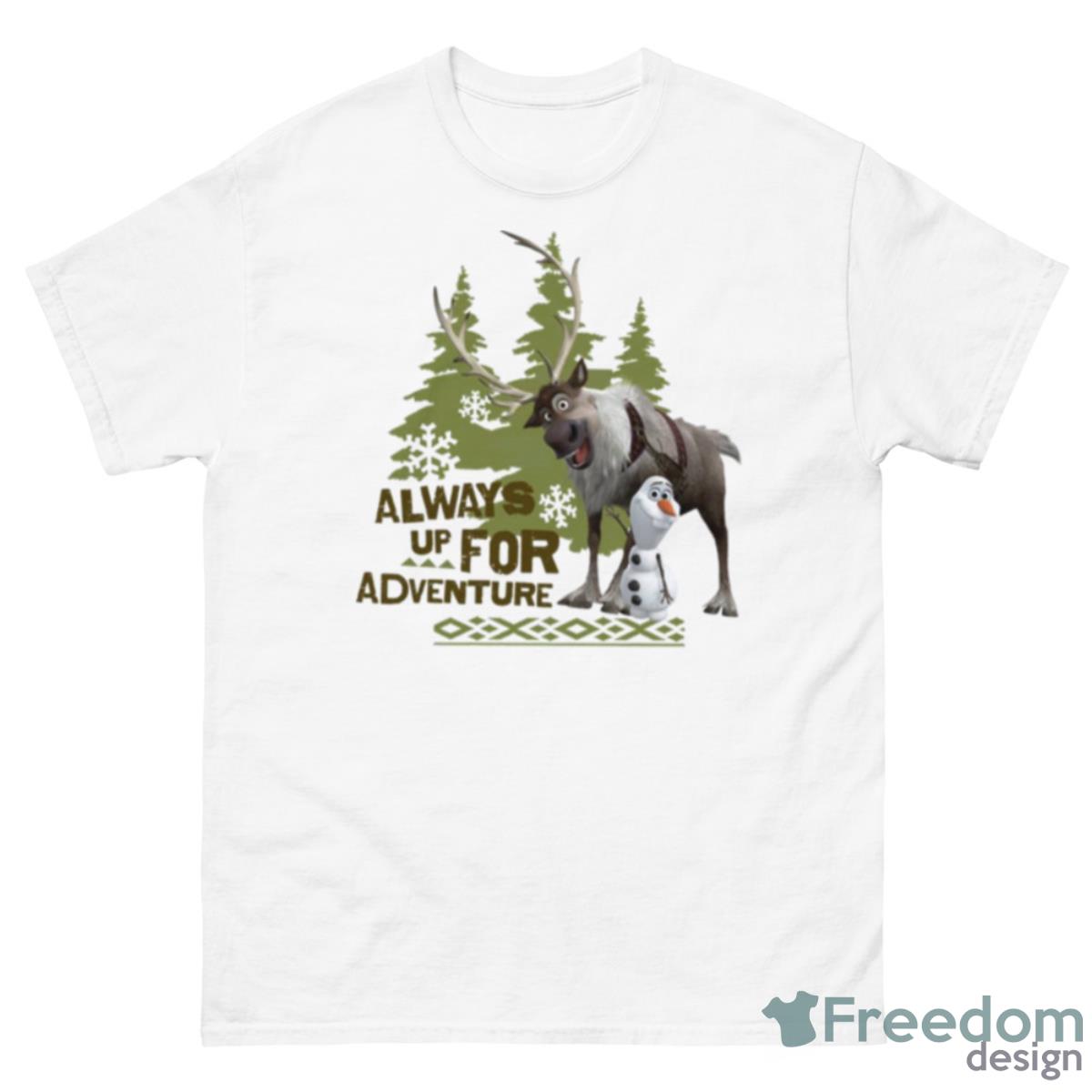 Frozen Always Up For Adventure Shirt - 500 Men’s Classic Tee Gildan