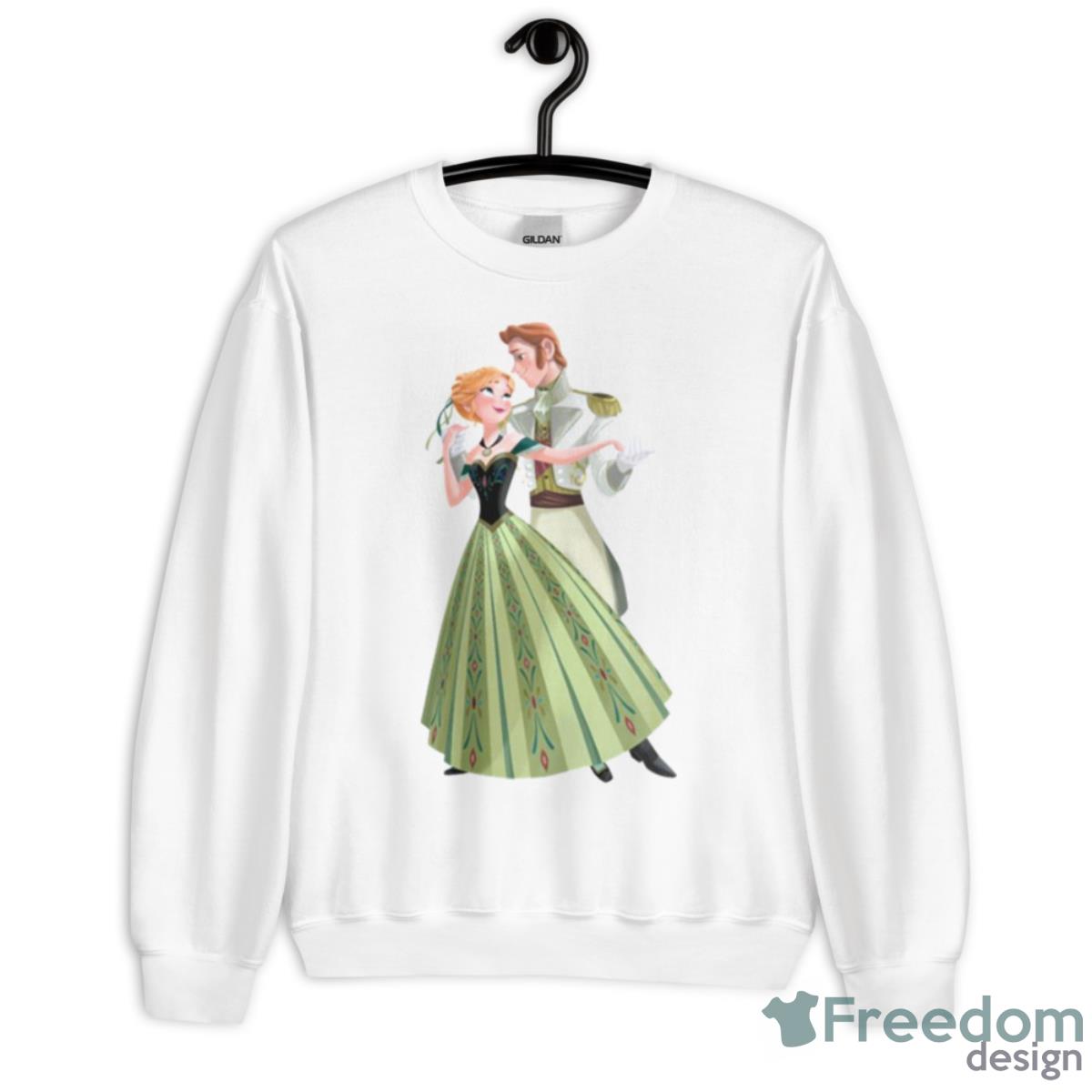 Frozen Anna And Hans Shirt - Unisex Heavy Blend Crewneck Sweatshirt