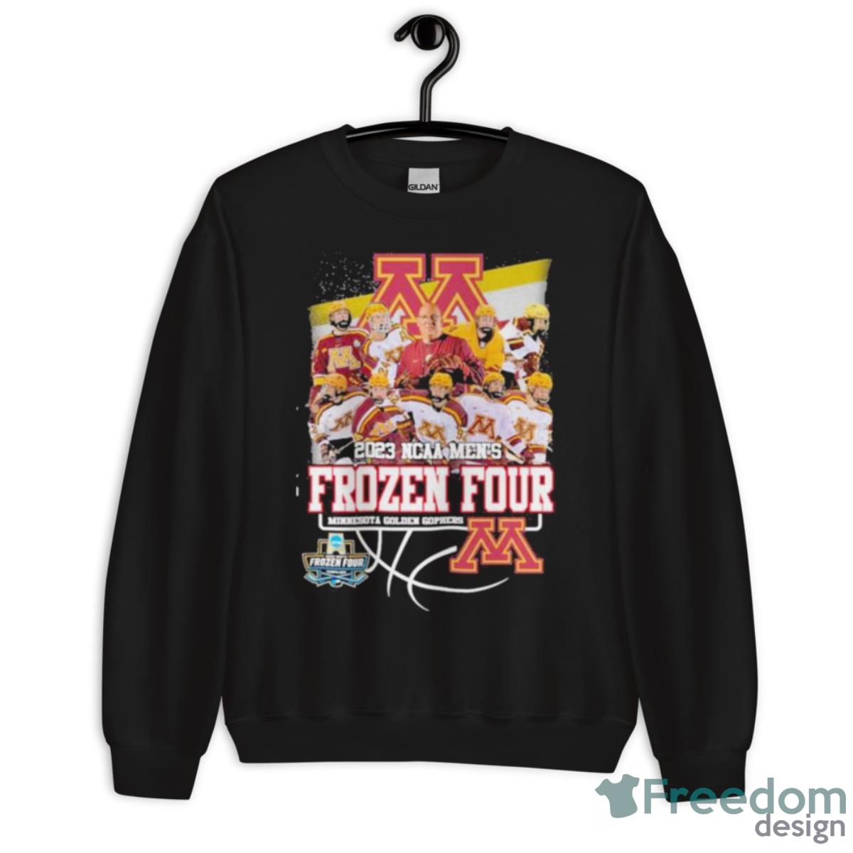 Frozen Four 2023 NCAA Men’s Hockey Minnesota Golden Gophers Shirt - Unisex Crewneck Sweatshirt