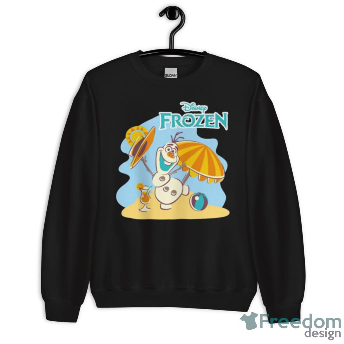 Frozen Olaf Playing On The Beach Baby Shirt - Unisex Crewneck Sweatshirt