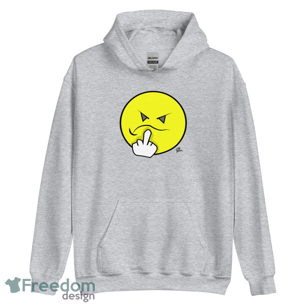 Fuck You Middle Finger Emoji by GT Artland T Shirt - Unisex Heavy Blend Hooded Sweatshirt Fuck You Middle Finger Emoji by GT Artland T Shirt - Unisex Heavy Blend Hooded Sweatshirt