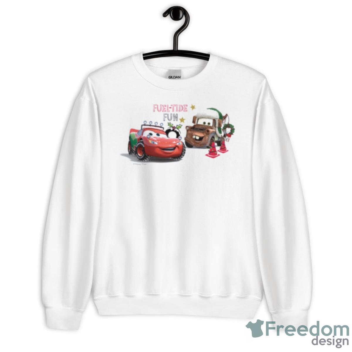 Fuel Tide Fun Cars 3 Lightning Mcqueen Shirt - Unisex Heavy Blend Crewneck Sweatshirt