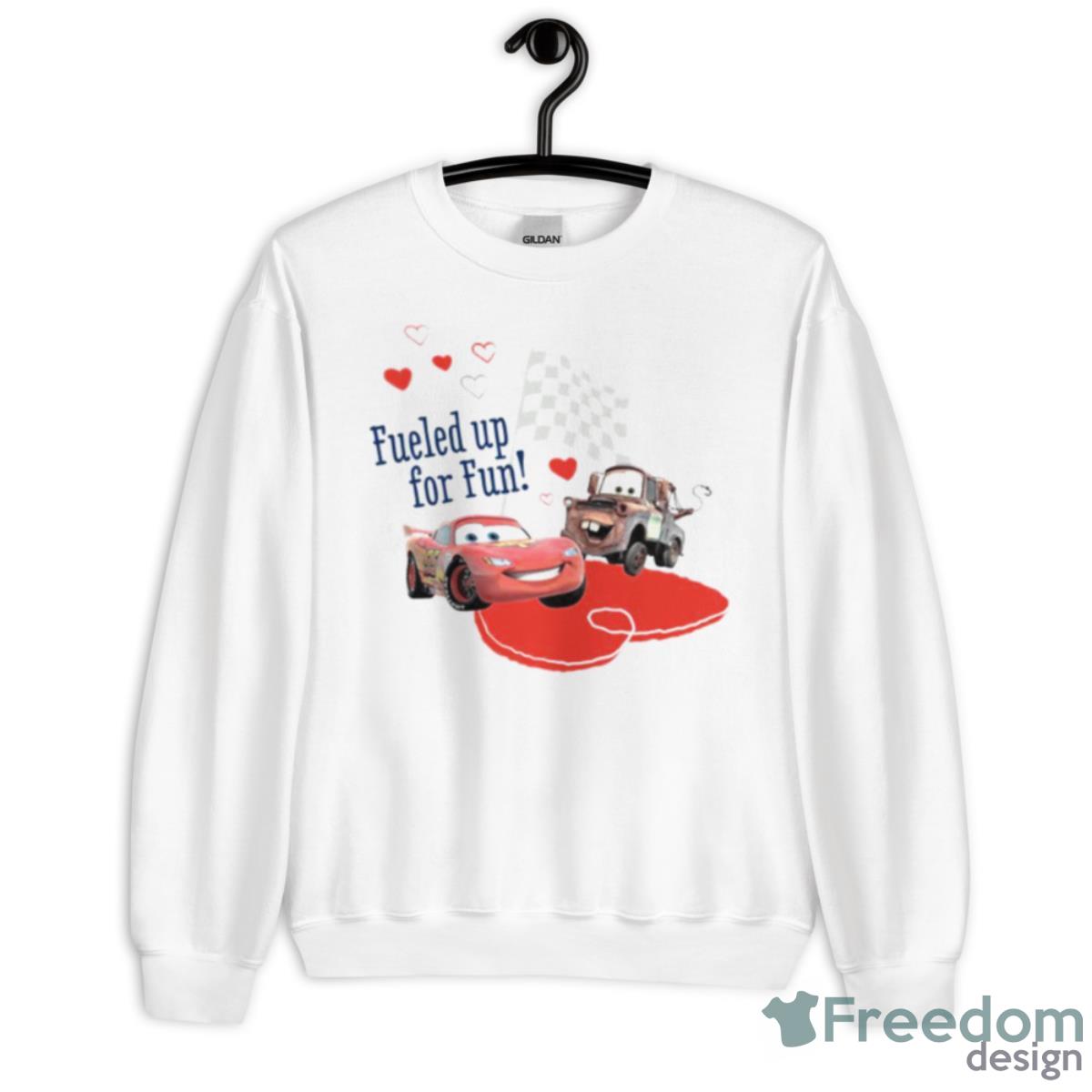 Fueled Up For Fun Cars Movie Shirt - Unisex Heavy Blend Crewneck Sweatshirt