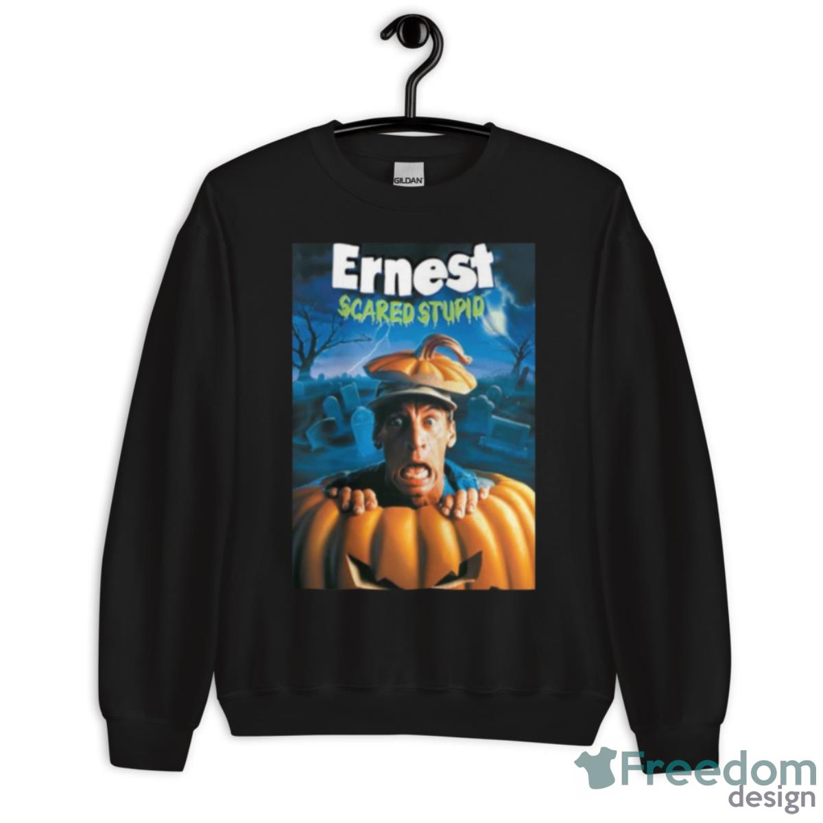 Funny Design Ernest Scared Stupid Ernest Goes To Camp Shirt - Unisex Crewneck Sweatshirt