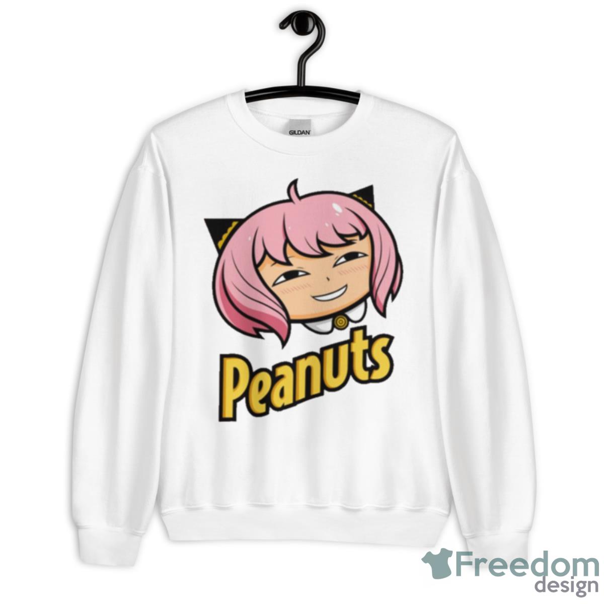 Anya Smug Face Peanut Meme Graphic Sweatshirt Women Pullover Harajuku Spy X  Family Hoodie Autumn Winter Womans Clothing Coats