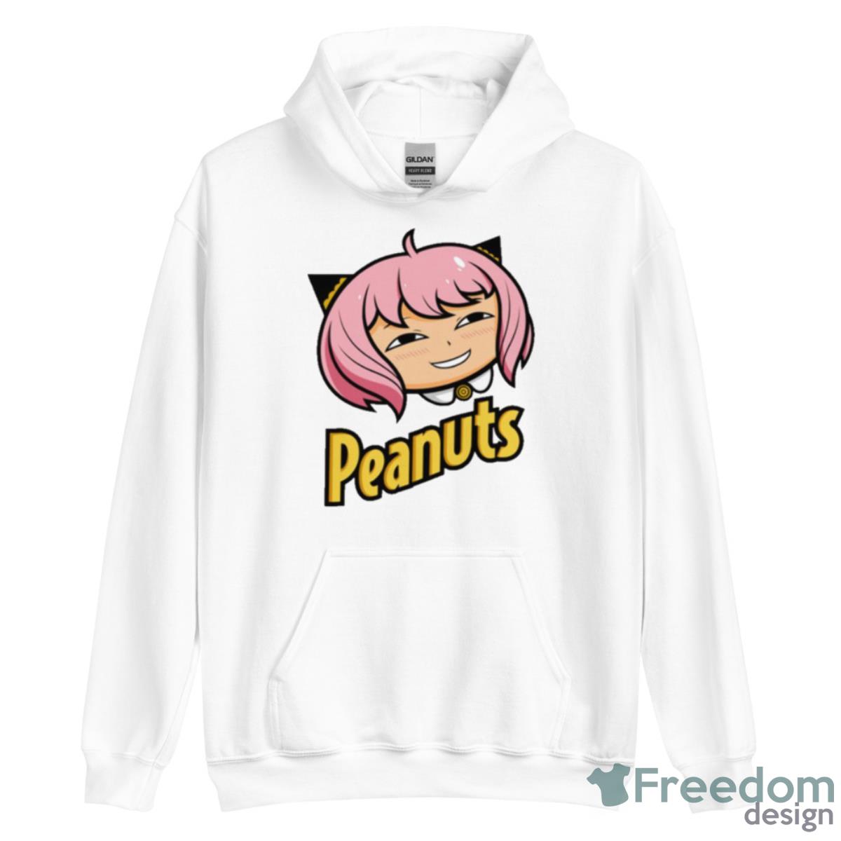 Anya Smug Face Peanut Meme Graphic Sweatshirt Women Pullover Harajuku Spy X  Family Hoodie Autumn Winter Womans Clothing Coats