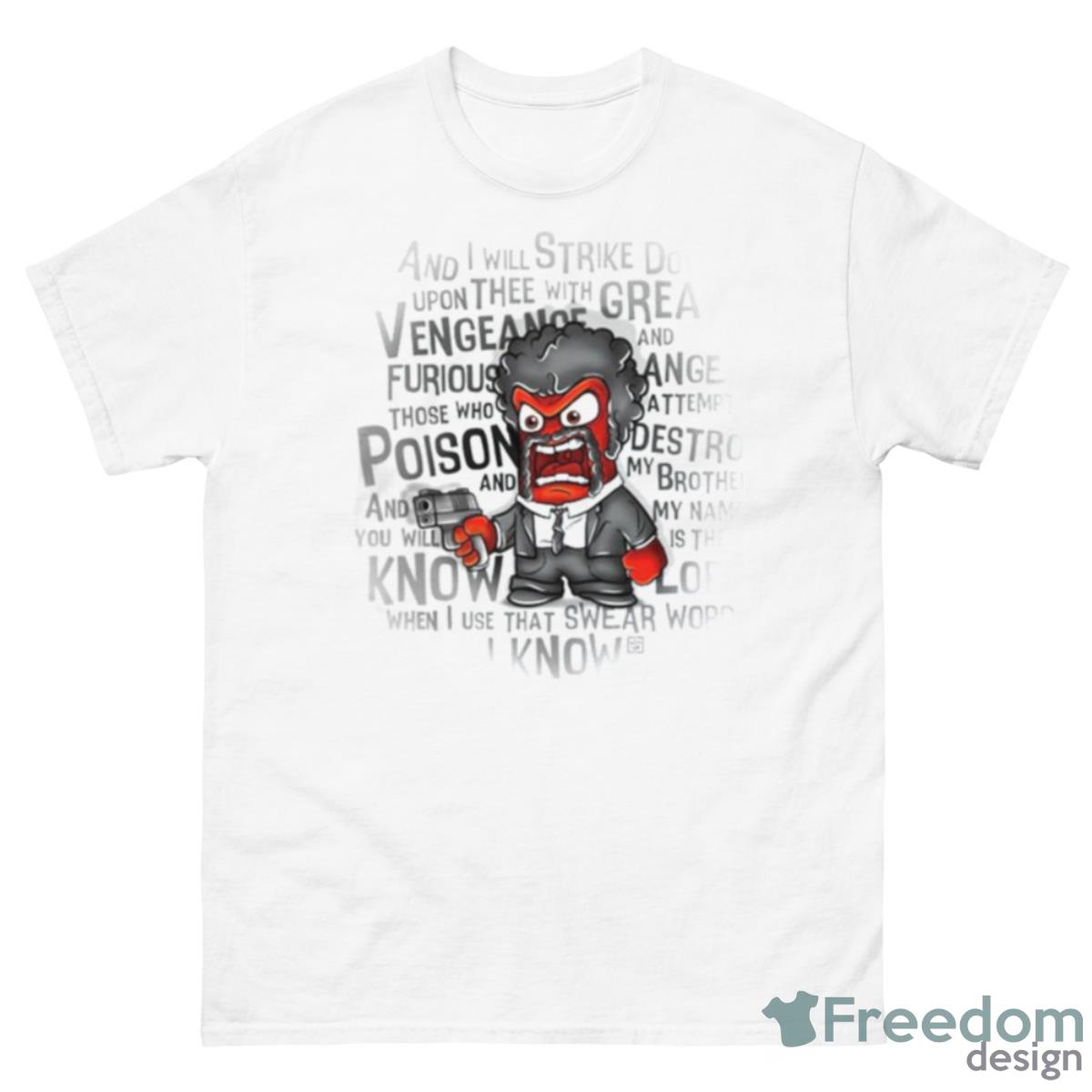 Furious Anger Inside Out Shirt - 500 Men’s Classic Tee Gildan