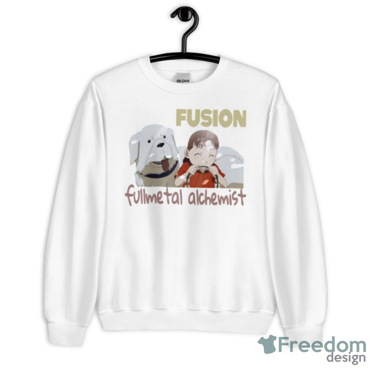 Fusion Fullmetal Alchemist Cute Shirt - Unisex Heavy Blend Crewneck Sweatshirt