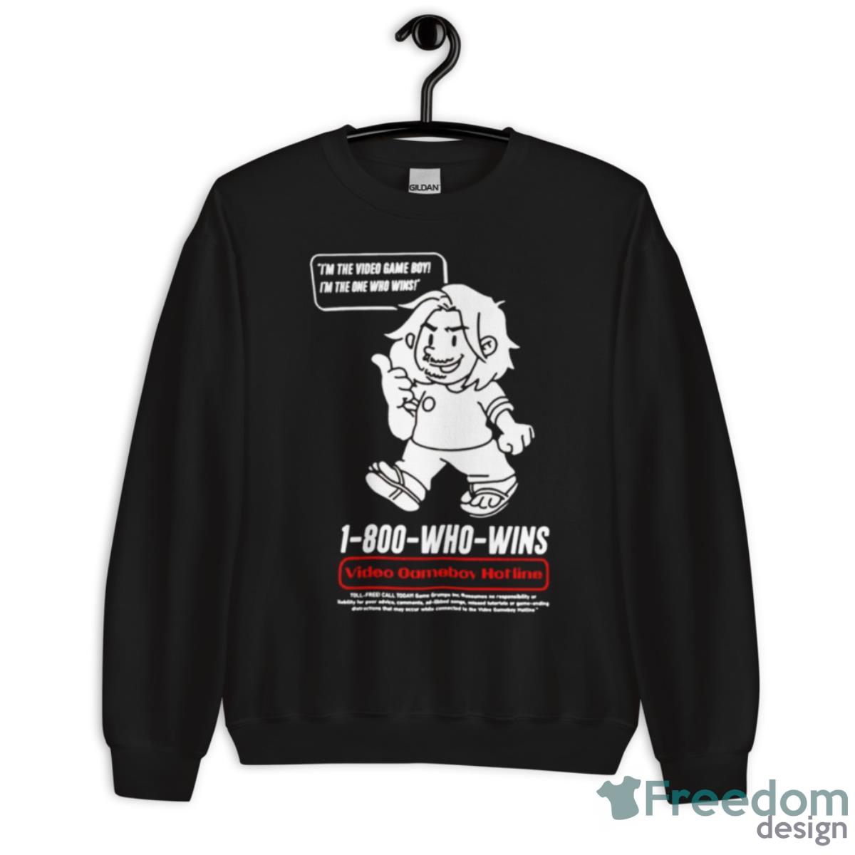 Game Grumps Videogame Boy Hotline Shirt - Unisex Crewneck Sweatshirt