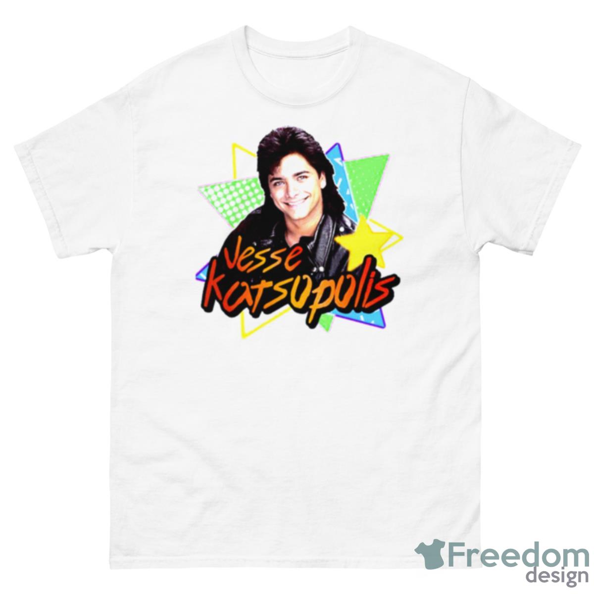 Games Uncle Jesse Katsopolis Full House 90s Tribute Gold Shirt - 500 Men’s Classic Tee Gildan