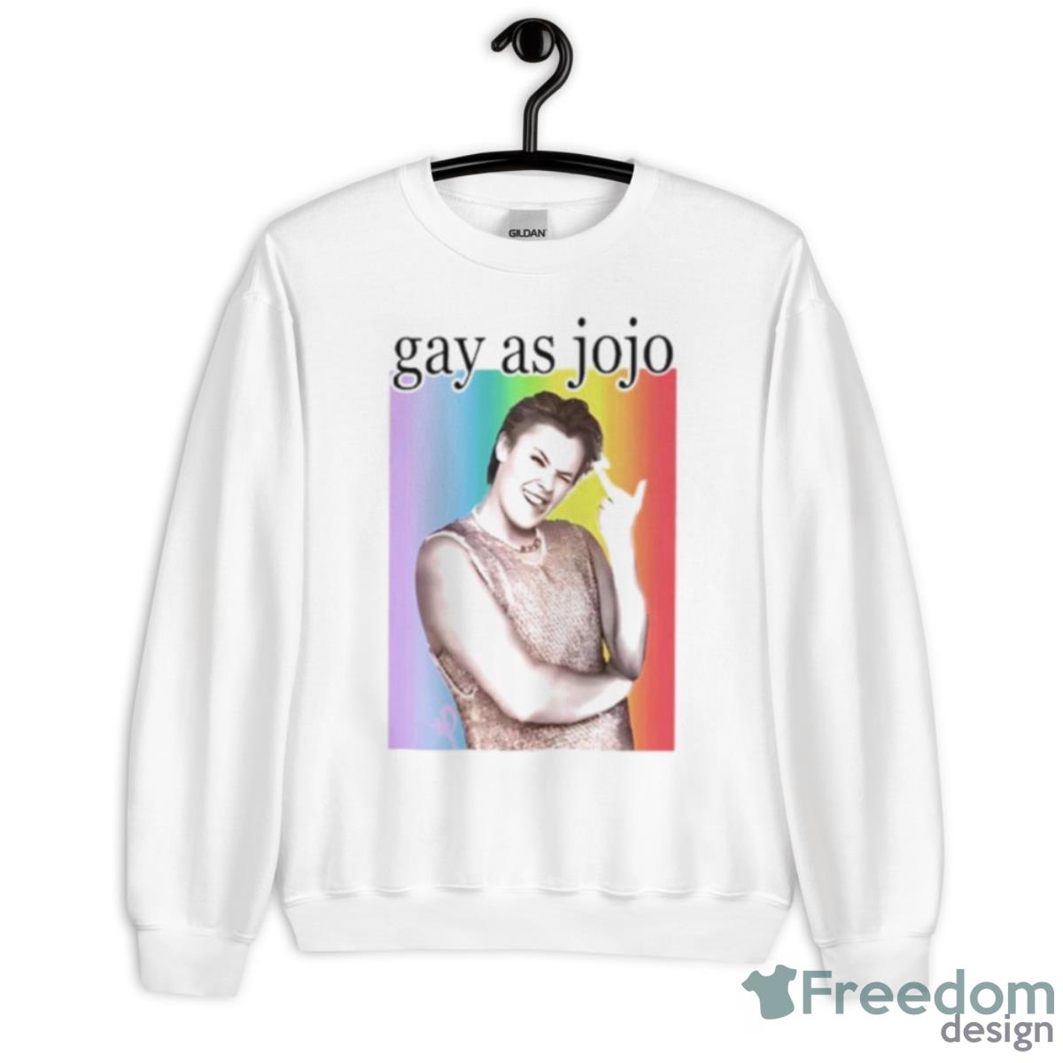 Gay As Jojo Shirt - Unisex Heavy Blend Crewneck Sweatshirt