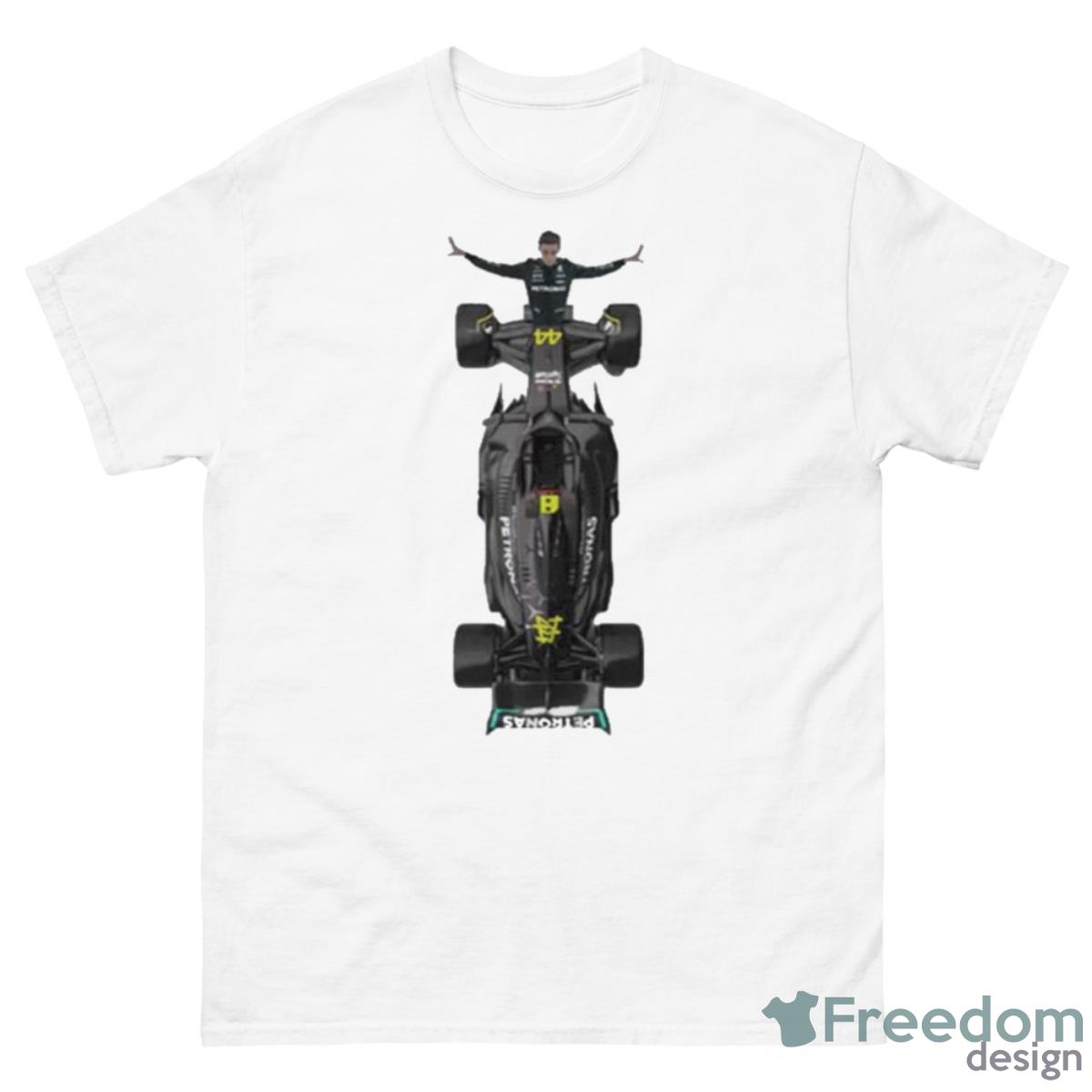 George Russell Mercedes F1 New Front Wing Funny Shirt - 500 Men’s Classic Tee Gildan