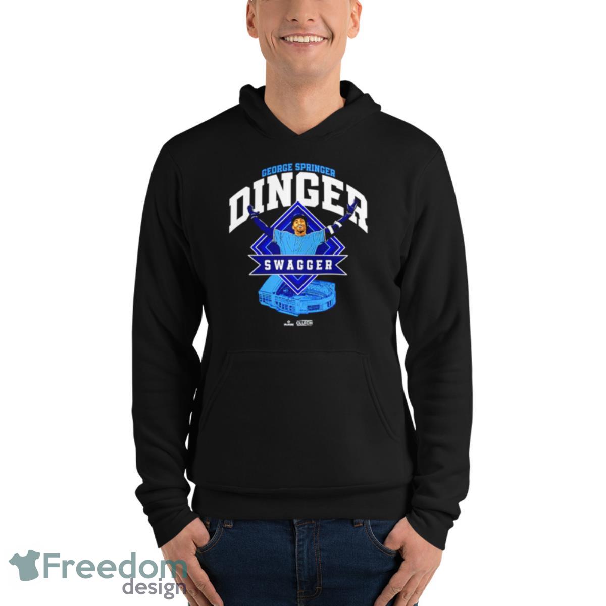 George Springer Swagger Toronto Baseball MLBPA Shirt - Unisex Fleece Pullover Hoodie George Springer Swagger Toronto Baseball MLBPA Shirt - Unisex Fleece Pullover Hoodie