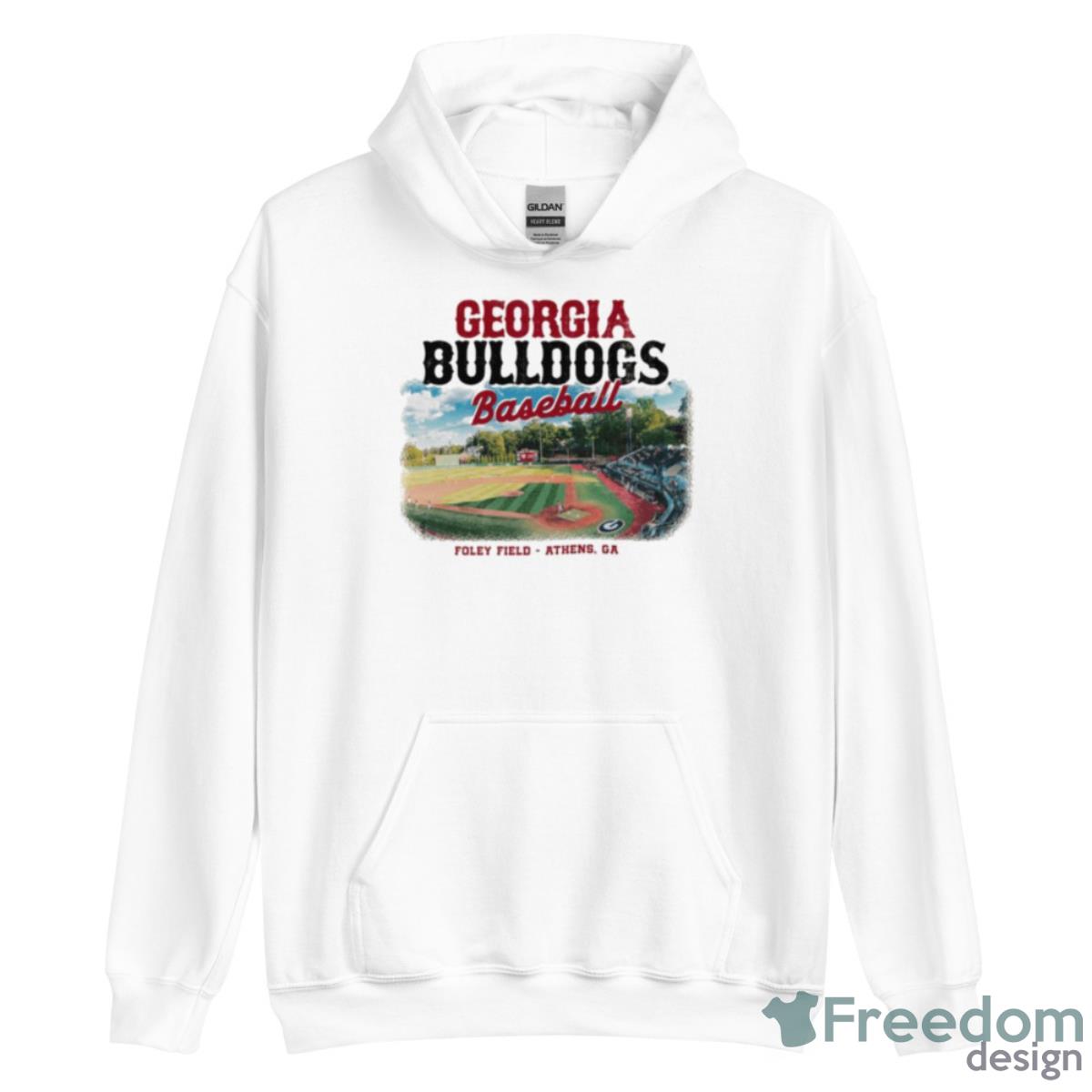 Georgia Bulldogs Baseball Foley Field Stadium Shirt image Georgia Bulldogs Baseball Foley Field Stadium Shirt - Unisex Heavy Blend Hooded Sweatshirt