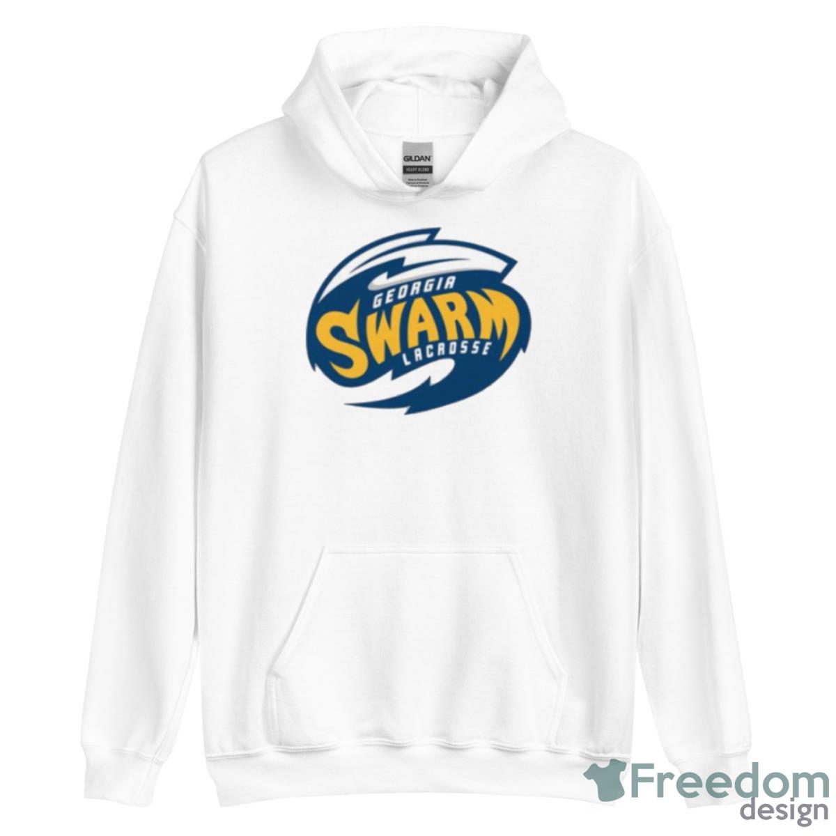 Georgia Swarm Logo Lacrosse Shirt image Georgia Swarm Logo Lacrosse Shirt - Unisex Heavy Blend Hooded Sweatshirt
