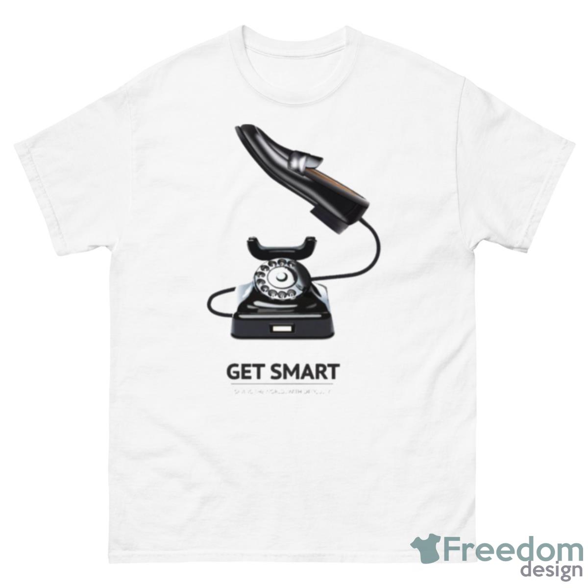 Get Smart Alternative Movie Poster Shirt - 500 Men’s Classic Tee Gildan