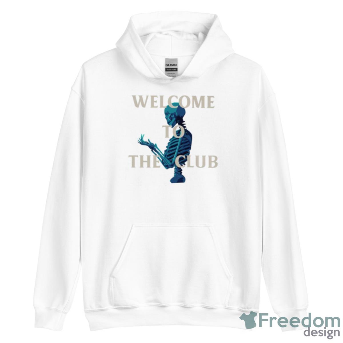 Ghost Child Welcome To The Club Shirt - Unisex Heavy Blend Hooded Sweatshirt