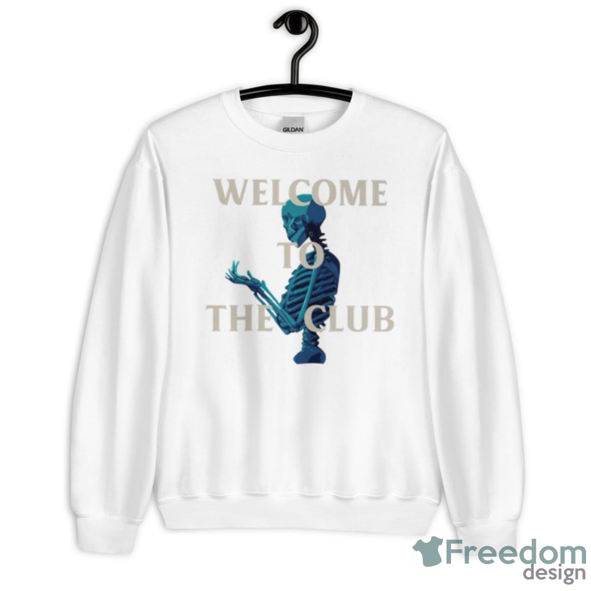 Ghost Child Welcome To The Club Shirt - Unisex Heavy Blend Crewneck Sweatshirt