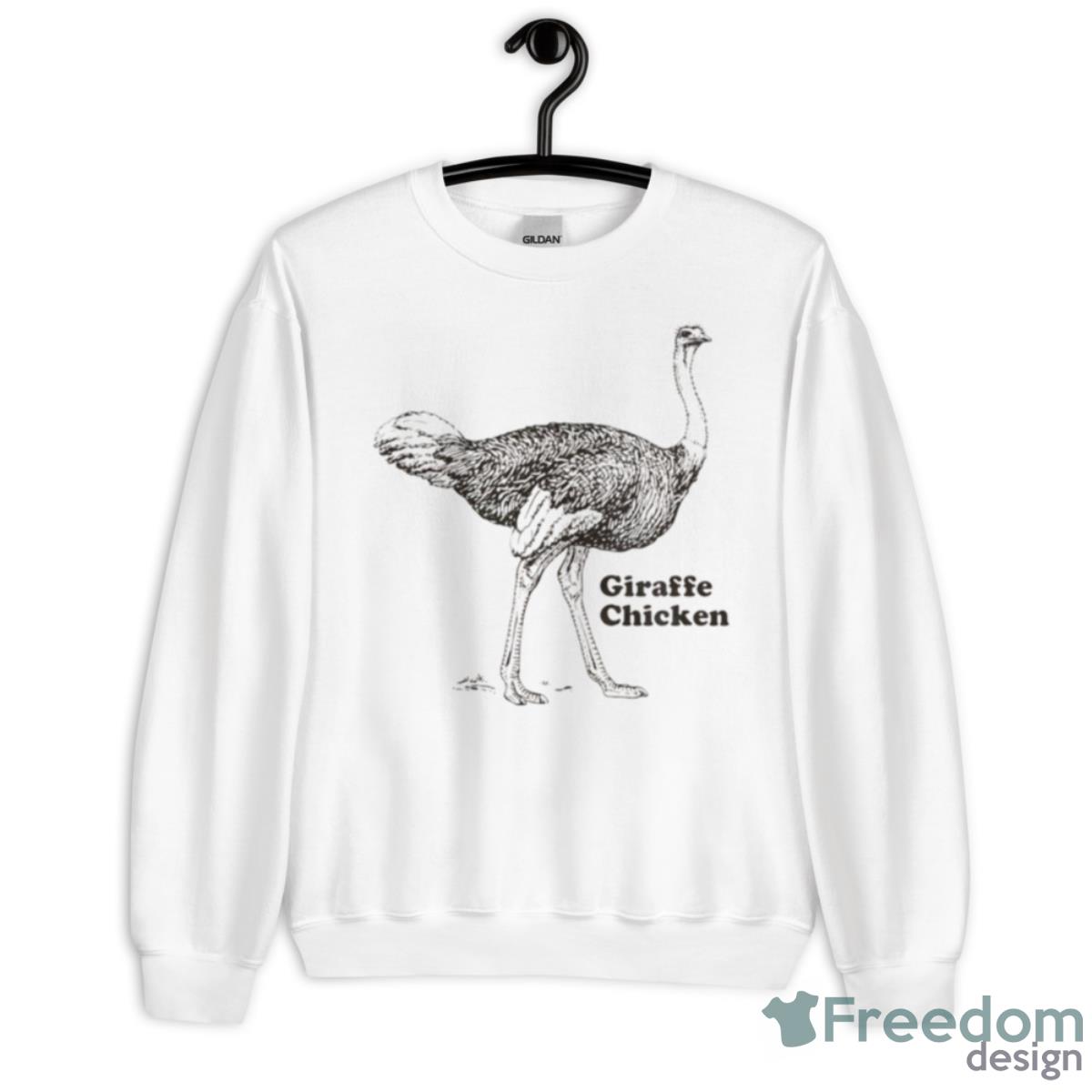 Giraffe Chicken Ostrich Shirt - Unisex Heavy Blend Crewneck Sweatshirt