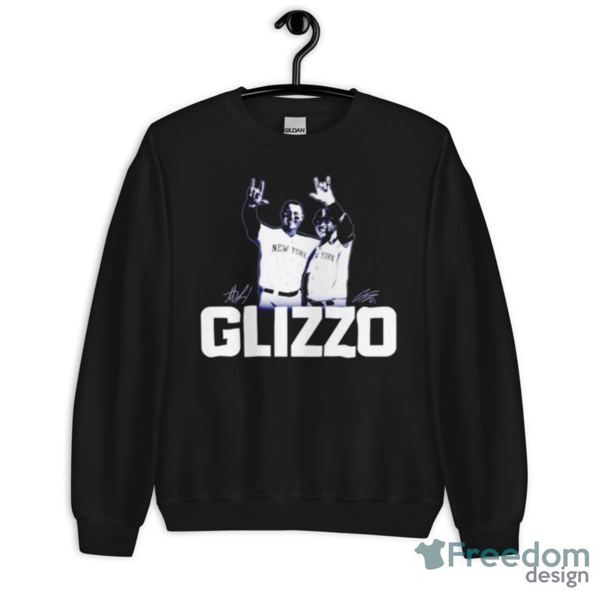 GLIZZO Gleyber Torres And Anthony Rizzo Signature Shirt - Unisex Crewneck Sweatshirt