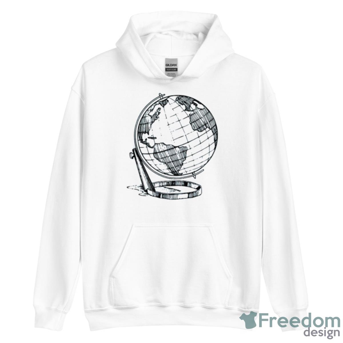 Globle Art Human Geography Shirt - Unisex Heavy Blend Hooded Sweatshirt Globle Art Human Geography Shirt - Unisex Heavy Blend Hooded Sweatshirt