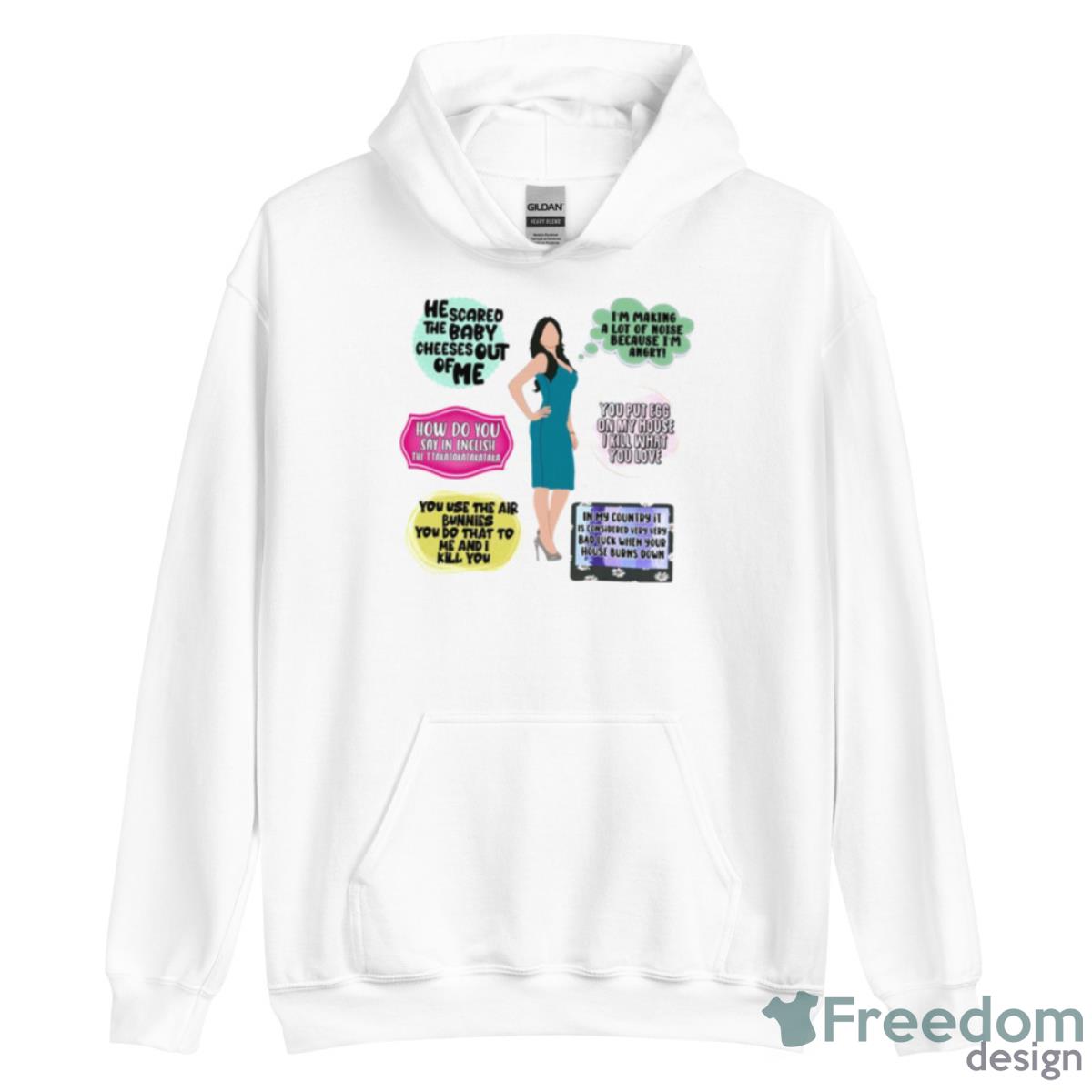 Gloria Pritchett Best Quotes Modern Family Shirt - Unisex Heavy Blend Hooded Sweatshirt Gloria Pritchett Best Quotes Modern Family Shirt - Unisex Heavy Blend Hooded Sweatshirt