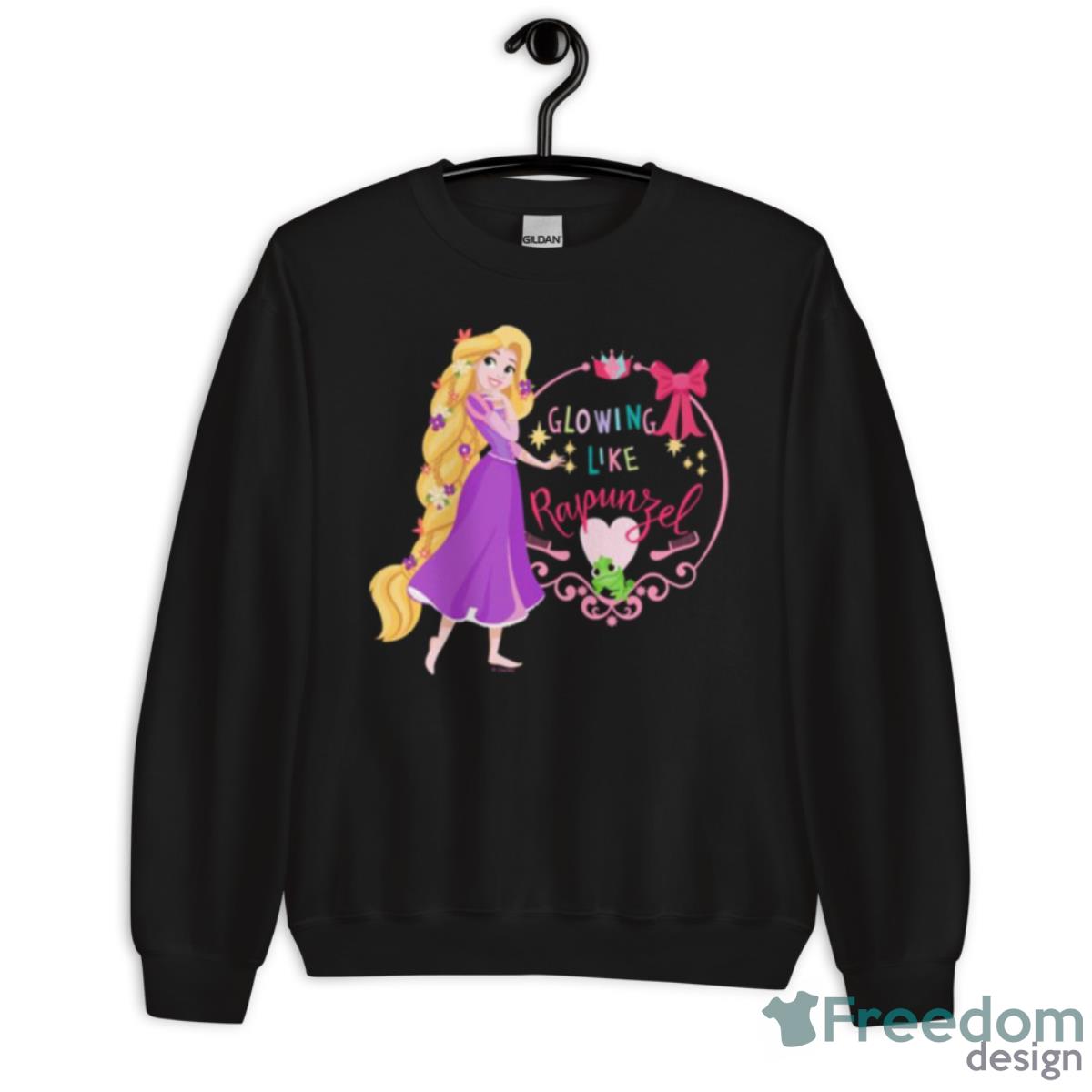 Glowing Like Rapunzel Shirt - Unisex Crewneck Sweatshirt Glowing Like Rapunzel Shirt - Unisex Crewneck Sweatshirt