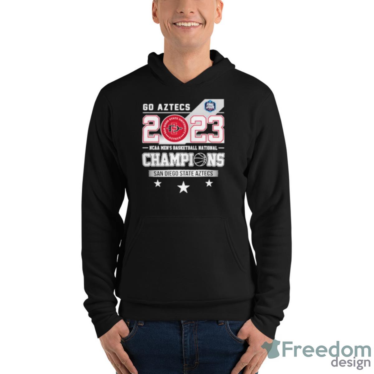 Go Aztecs 2023 NCAA Men’s Basketball National Champions San Diego State Aztecs Shirt - Unisex Fleece Pullover Hoodie Go Aztecs 2023 NCAA Men’s Basketball National Champions San Diego State Aztecs Shirt - Unisex Fleece Pullover Hoodie