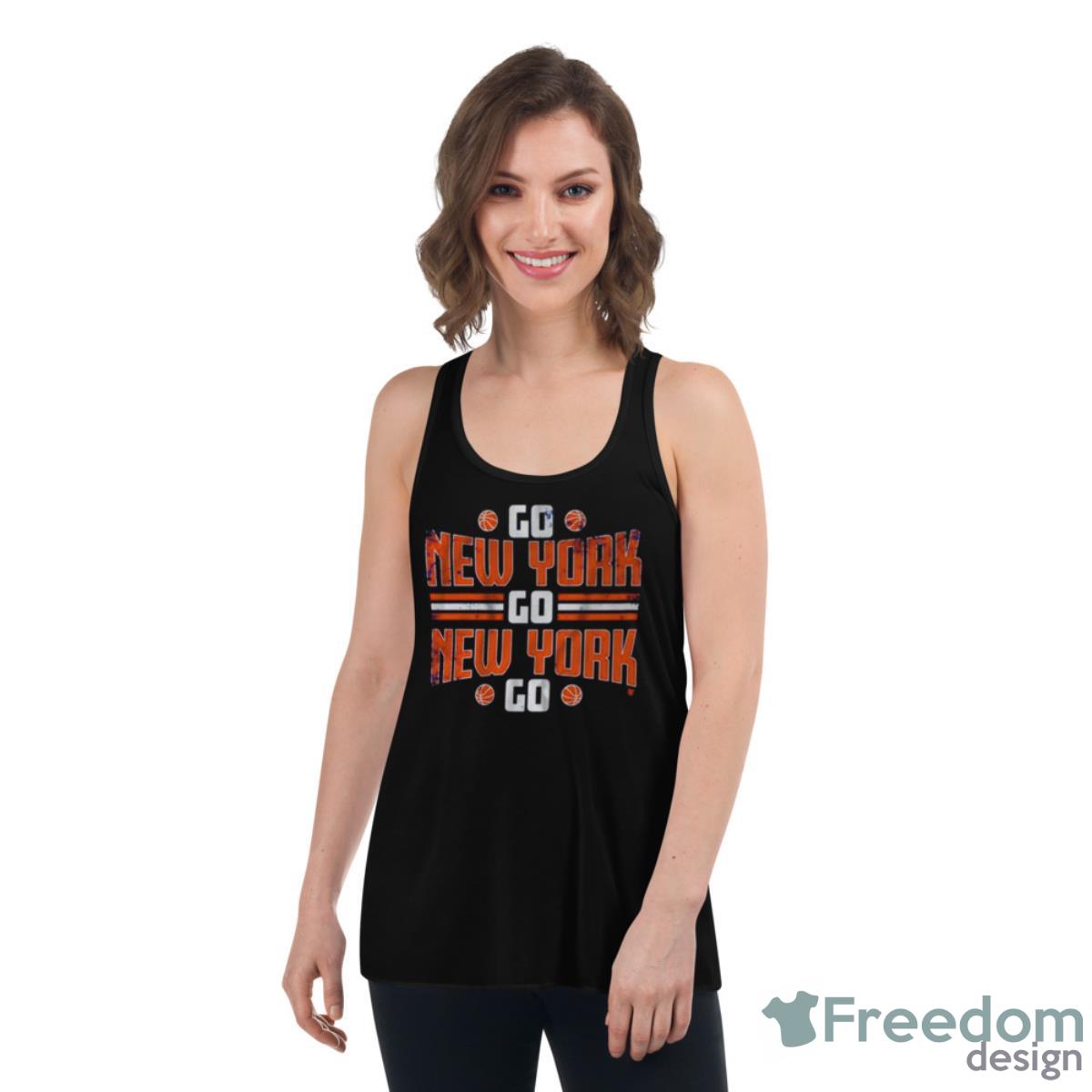 Go New York Go New York Go Shirt - Womens Flowy Racerback Tank Go New York Go New York Go Shirt - Womens Flowy Racerback Tank
