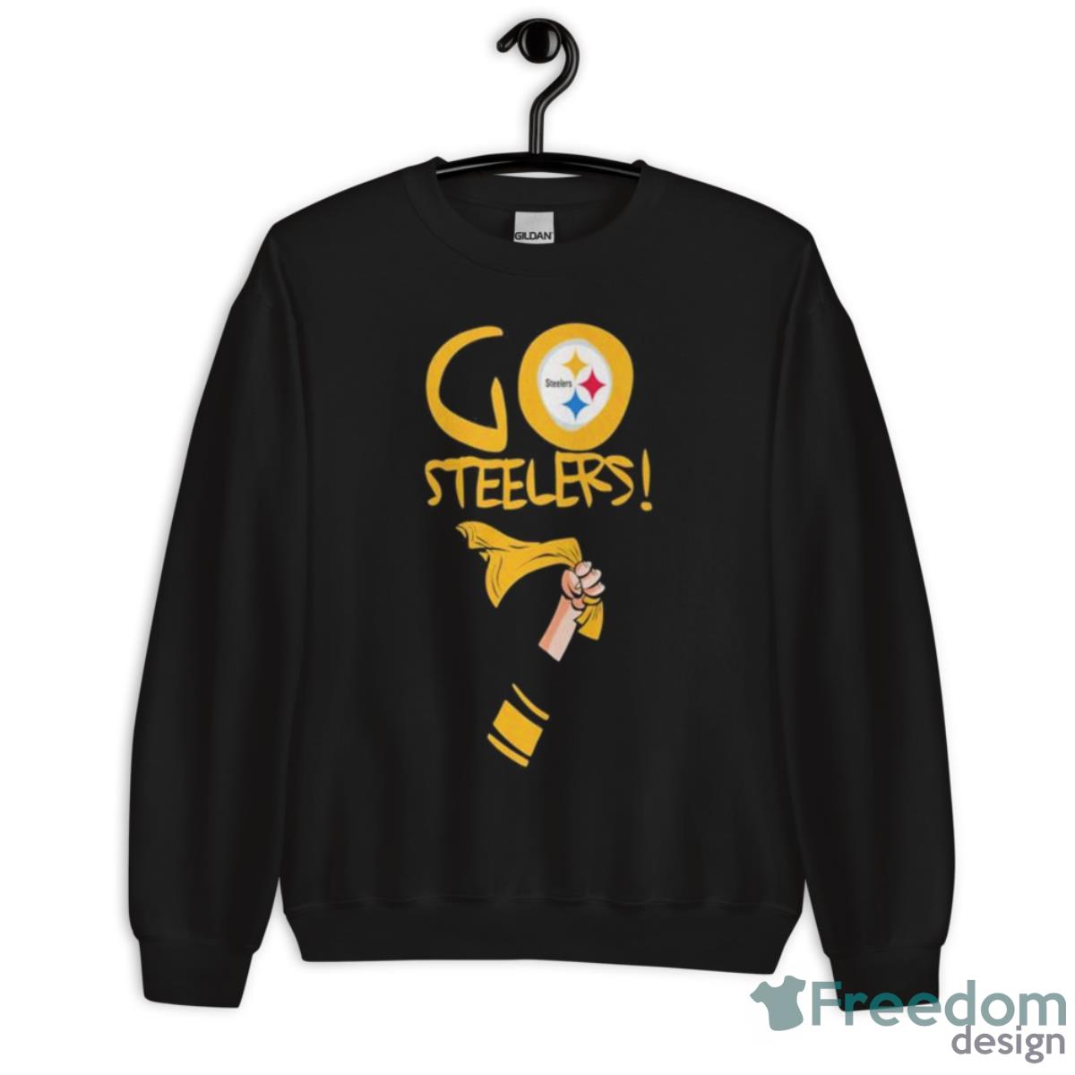 Go Pittsburgh Steelers Shirt - Unisex Crewneck Sweatshirt