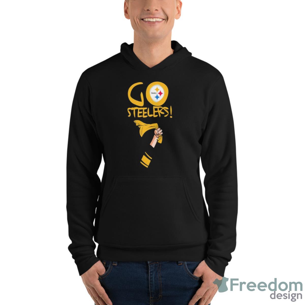 Go Pittsburgh Steelers Shirt - Unisex Fleece Pullover Hoodie Go Pittsburgh Steelers Shirt - Unisex Fleece Pullover Hoodie