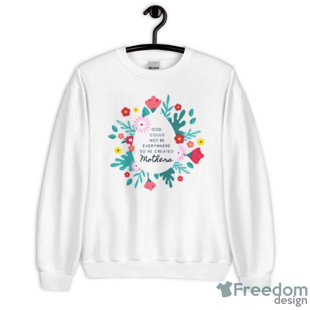 God Created Mothers Shirt - Unisex Heavy Blend Crewneck Sweatshirt