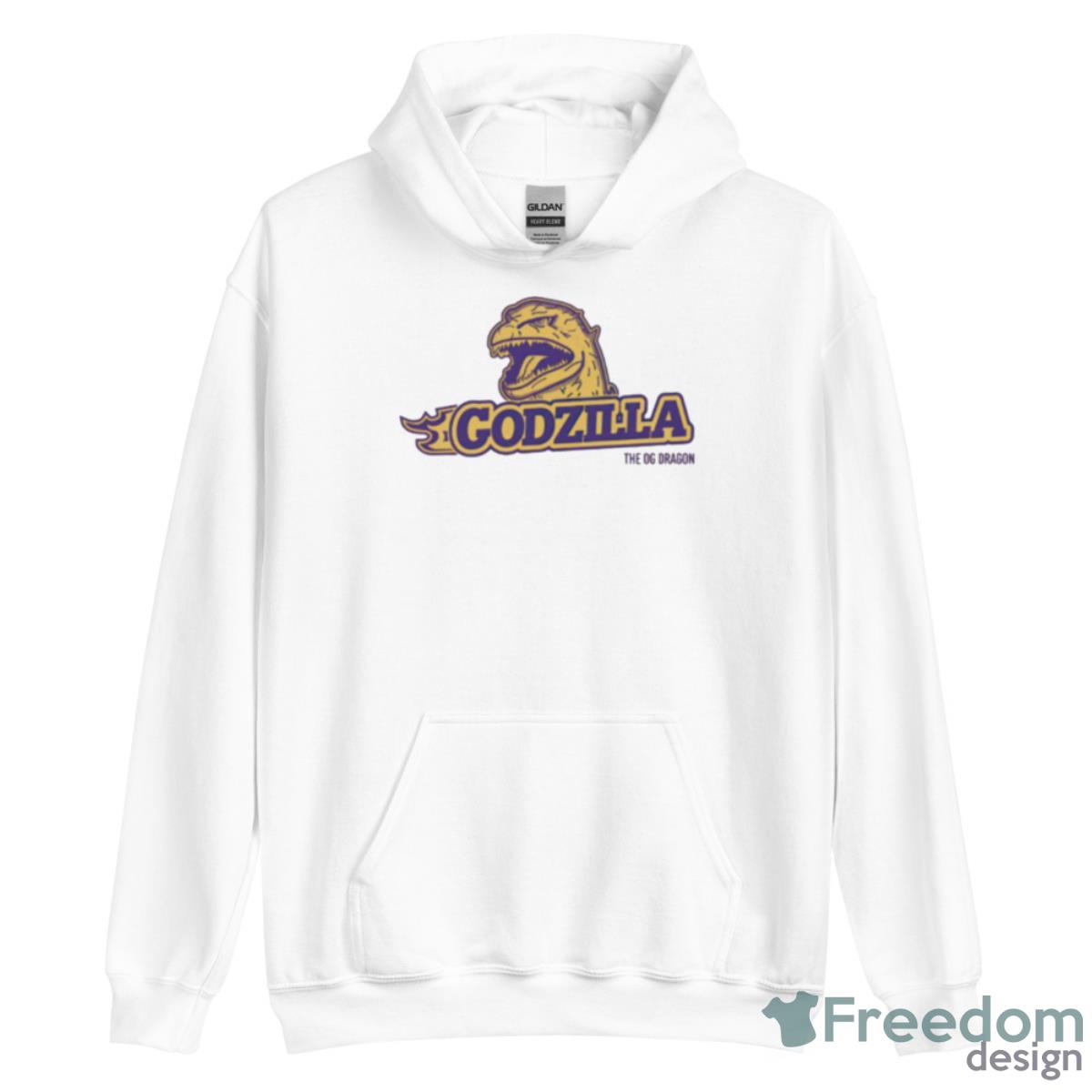 Godzilla The Og Dragon Shirt image Godzilla The Og Dragon Shirt - Unisex Heavy Blend Hooded Sweatshirt