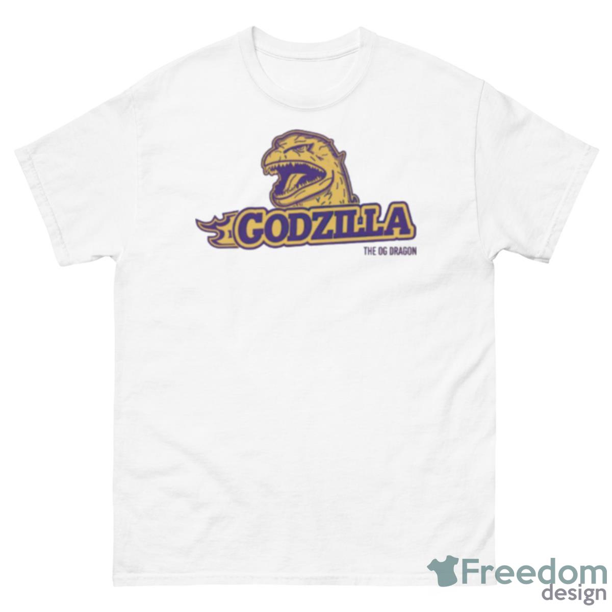 Godzilla The Og Dragon Shirt - 500 Men’s Classic Tee Gildan