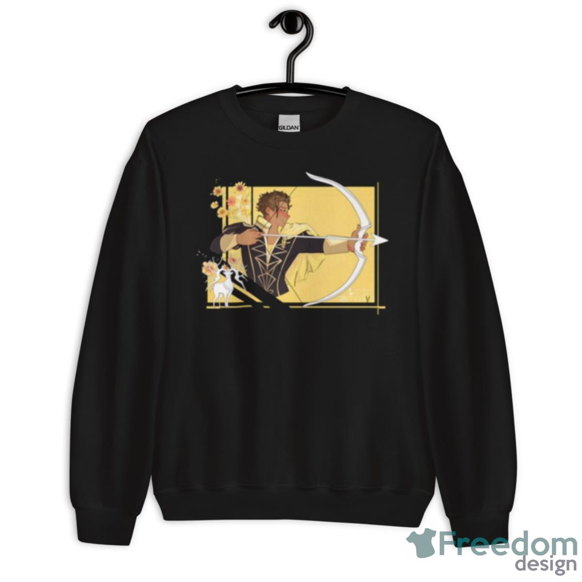 Golden Arrow Fire Emblem Shirt image Golden Arrow Fire Emblem Shirt - Unisex Crewneck Sweatshirt