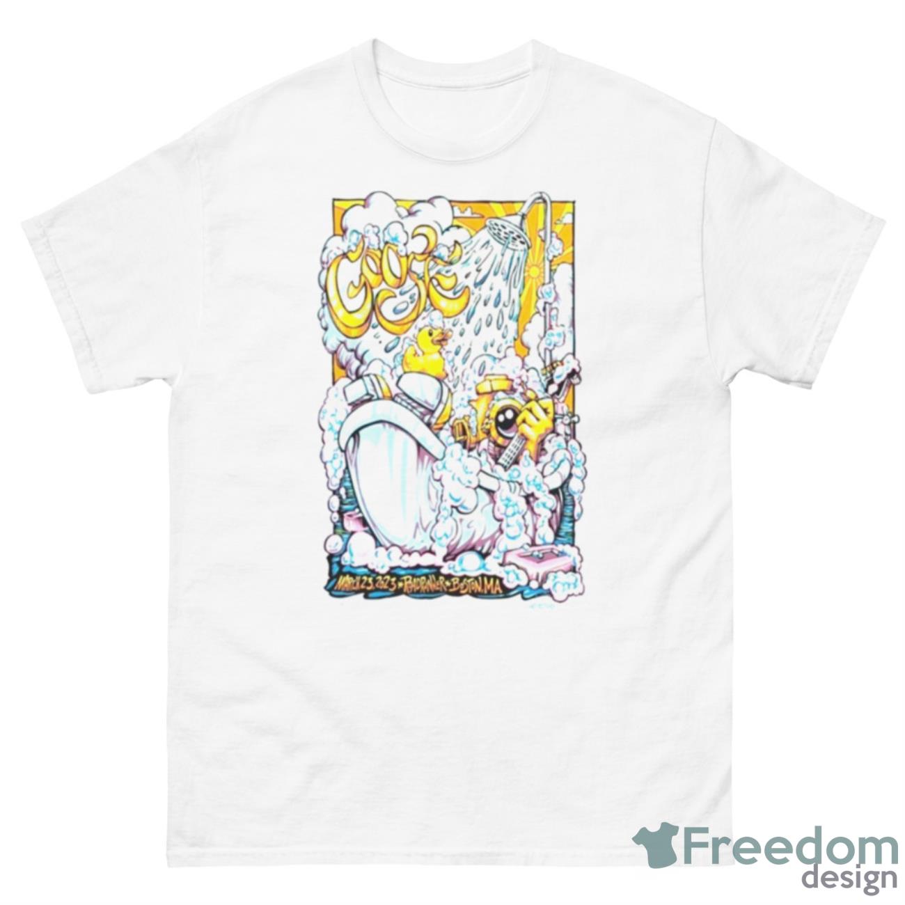 Goose Boston MA March 23 2023 Roadrunner Shirt - 500 Men’s Classic Tee Gildan