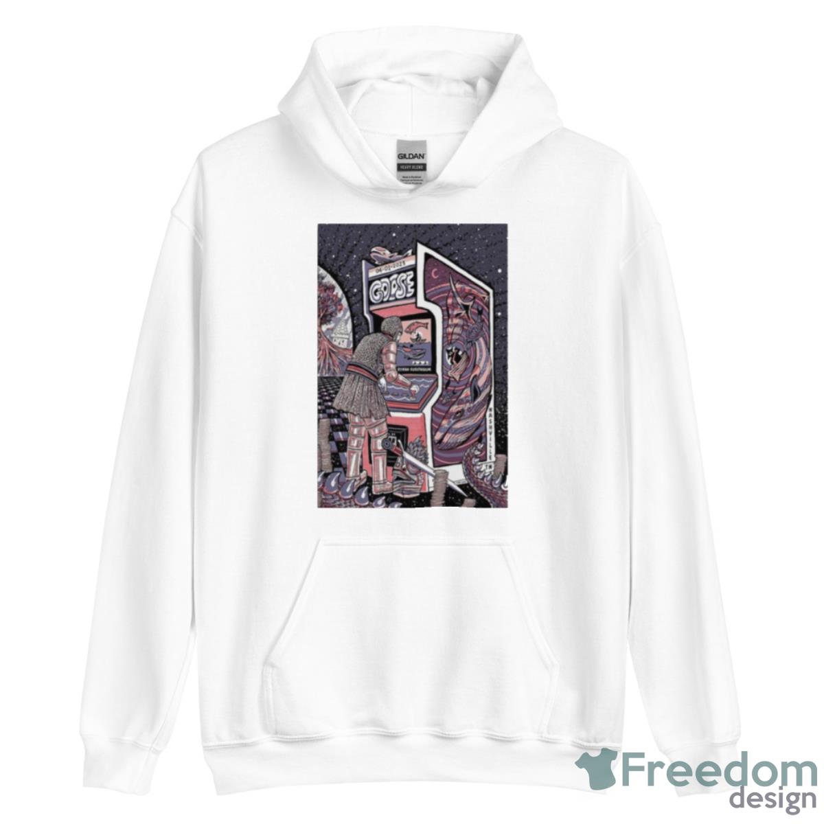 Goose Nashville TN April 1 2023 Poster Shirt - Unisex Heavy Blend Hooded Sweatshirt