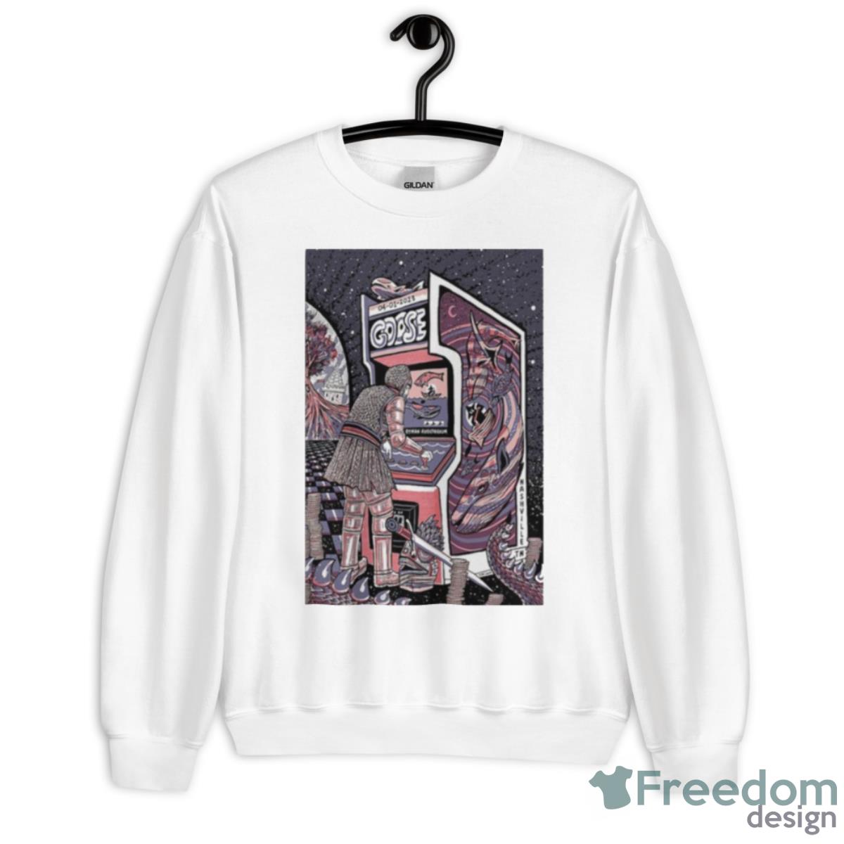 Goose Nashville TN April 1 2023 Poster Shirt - Unisex Heavy Blend Crewneck Sweatshirt