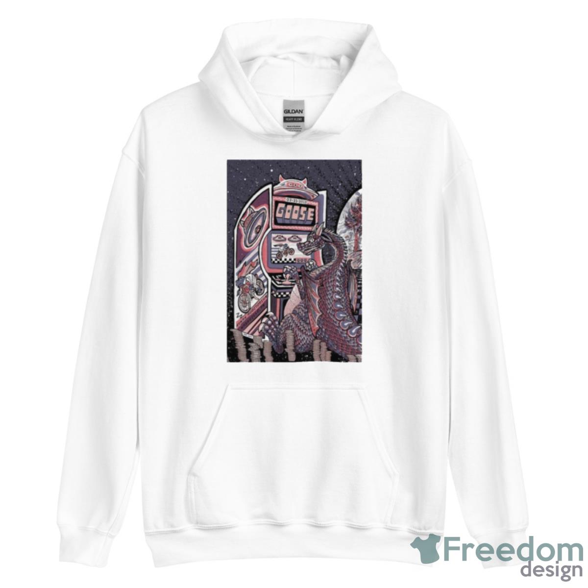 Goose Nashville TN March 31 2023 Poster Shirt - Unisex Heavy Blend Hooded Sweatshirt