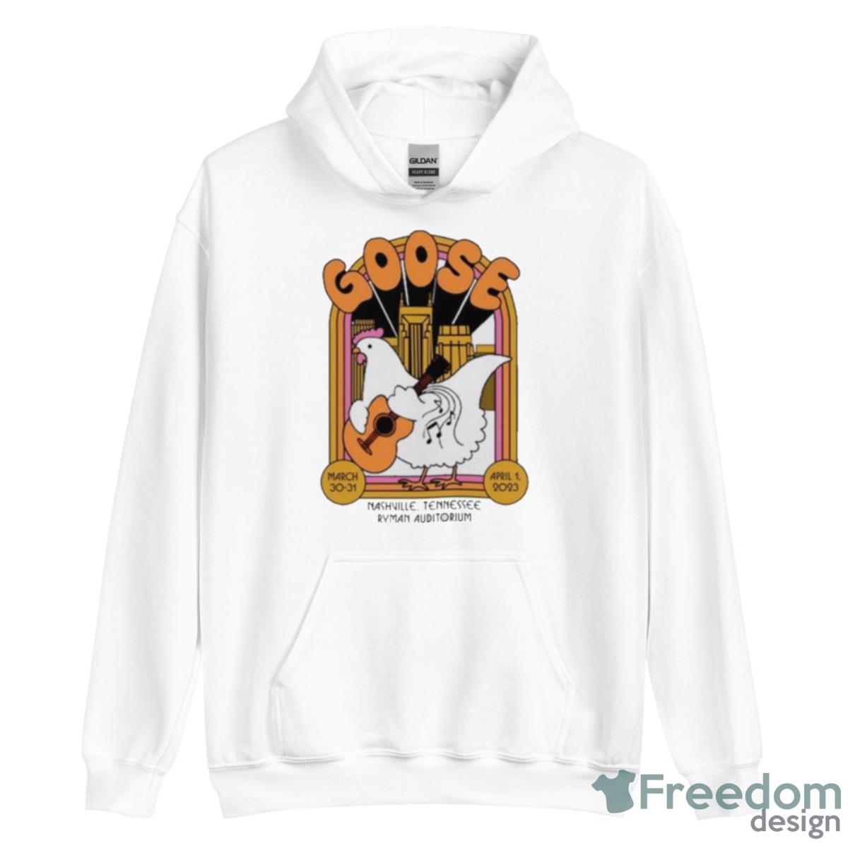 Goose Ryman Auditorium 2023 Nashville TN Shirt - Unisex Heavy Blend Hooded Sweatshirt