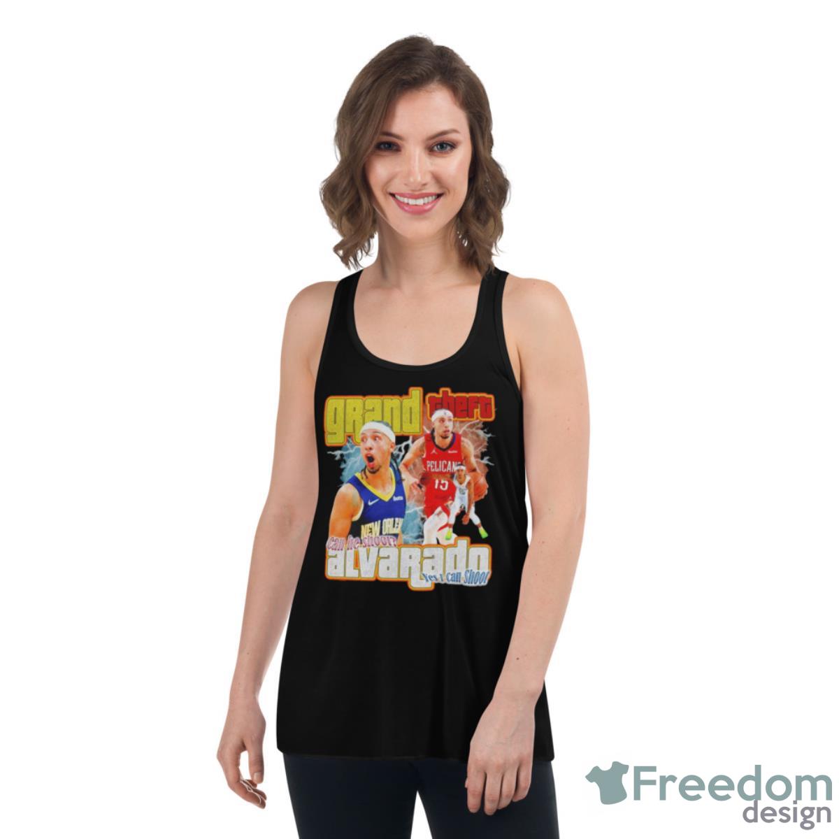 Grand Theft Alvarado Jose Alvarado Shirt - Womens Flowy Racerback Tank Grand Theft Alvarado Jose Alvarado Shirt - Womens Flowy Racerback Tank