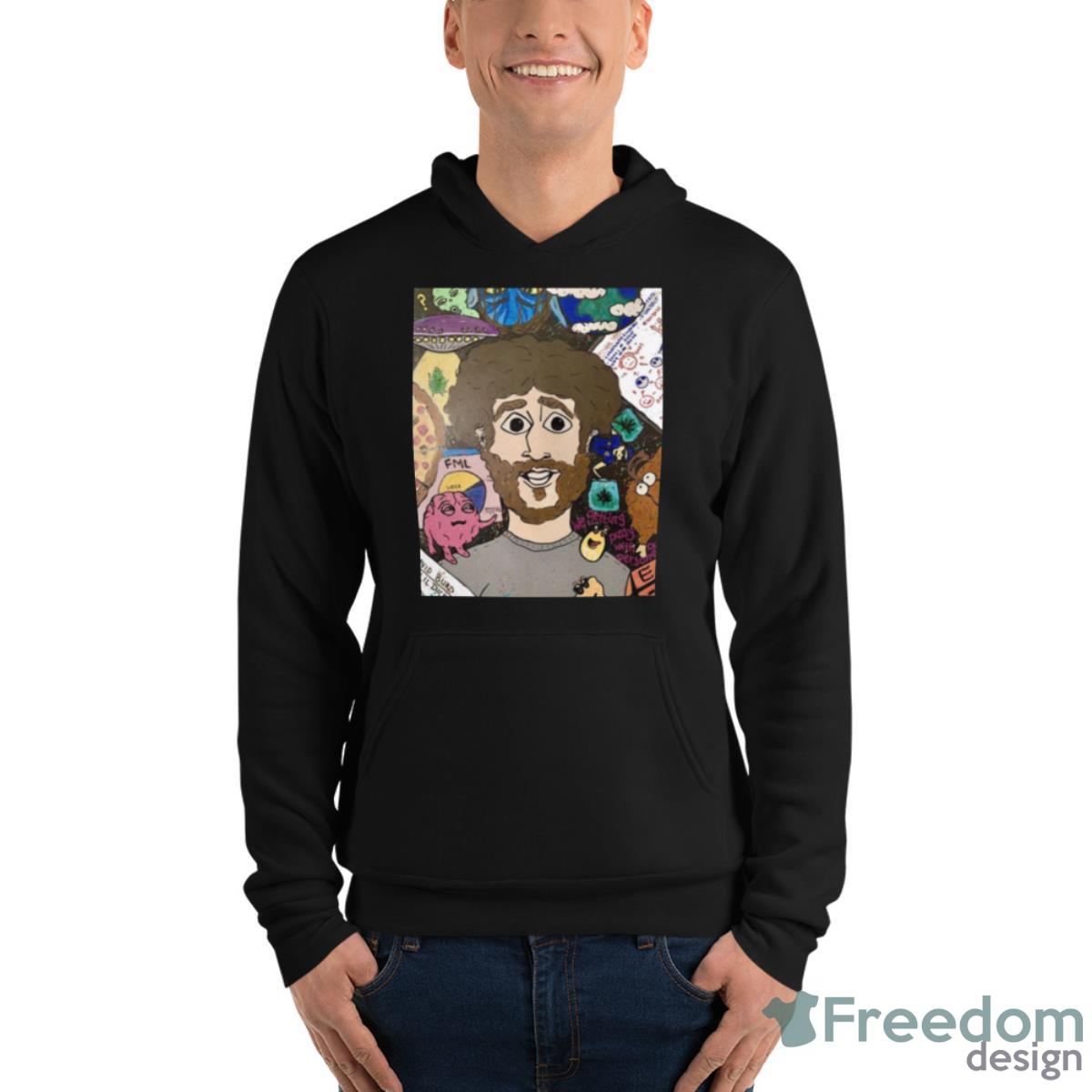 Graphic Album We Love The Earth Lil Dicky Shirt image Graphic Album We Love The Earth Lil Dicky Shirt - Unisex Fleece Pullover Hoodie