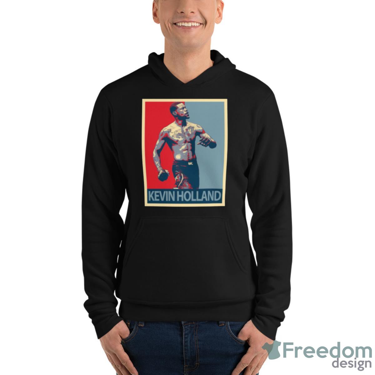Graphic Of Champion Kevin Holland Shirt - Unisex Fleece Pullover Hoodie Graphic Of Champion Kevin Holland Shirt - Unisex Fleece Pullover Hoodie
