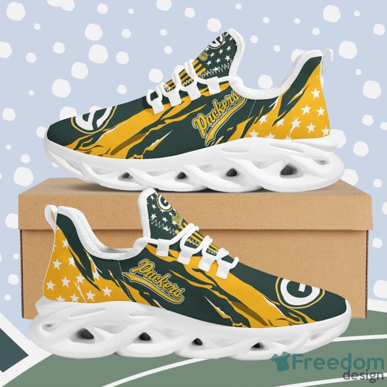 Green Bay Packers NFL Running Shoes Max Soul Product Photo 2