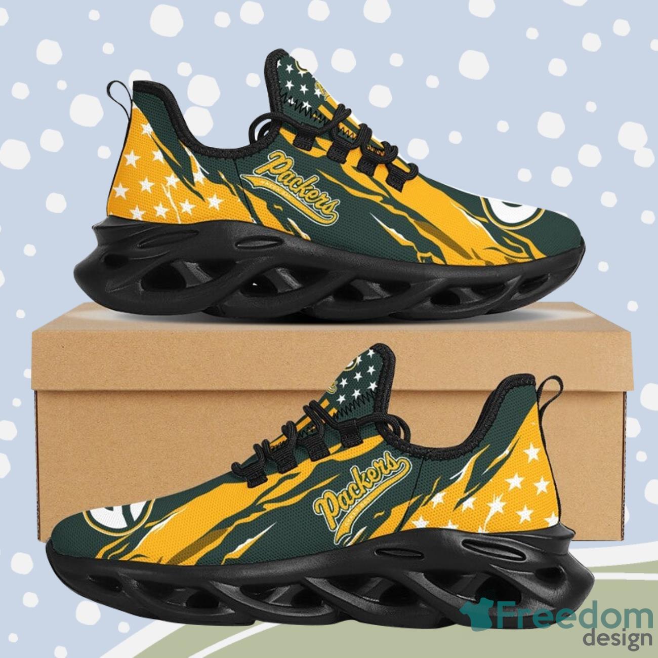 Green Bay Packers NFL Running Shoes Max Soul Product Photo 1