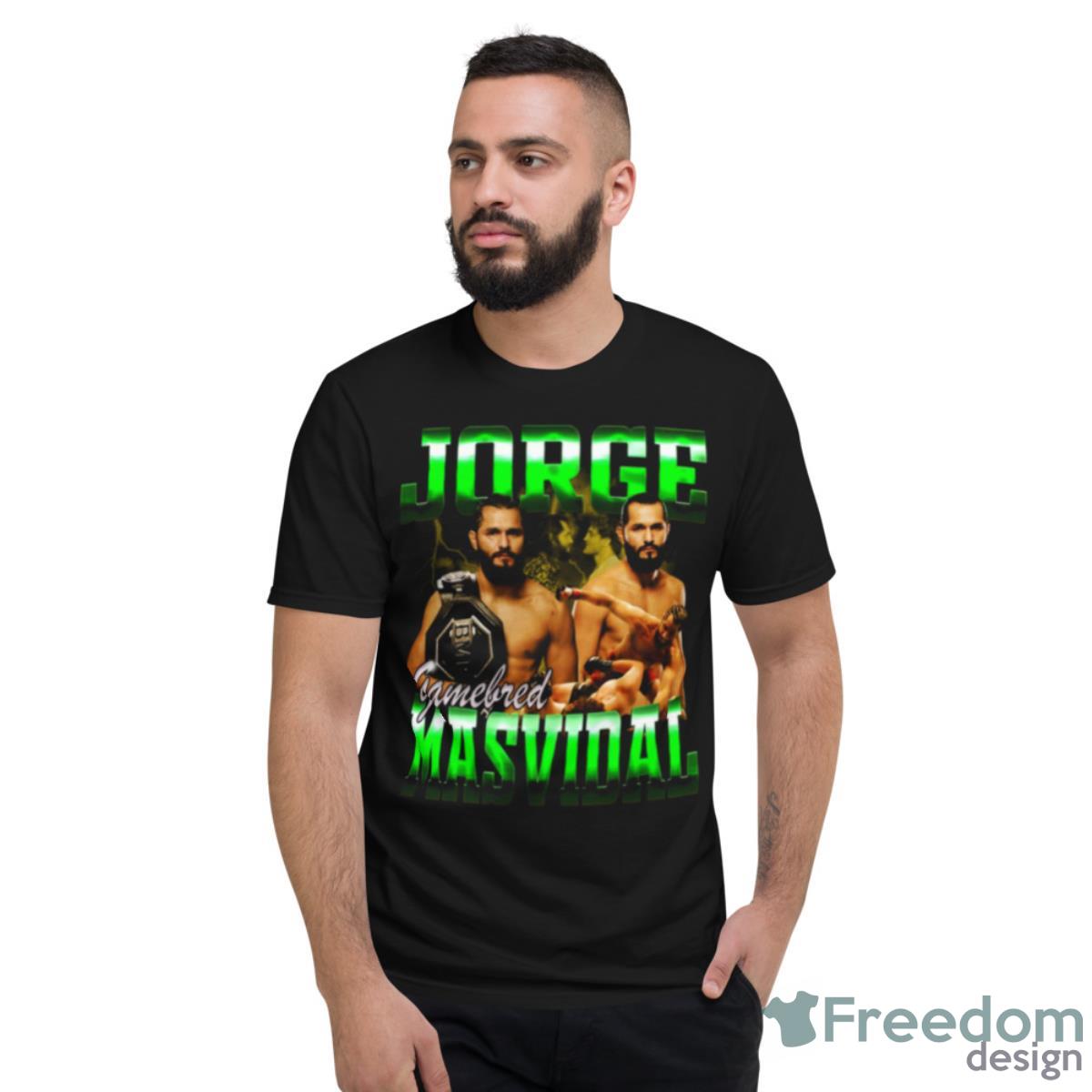 Green Design Jorge Masvidal Bootleg Shirt - Short Sleeve T-Shirt