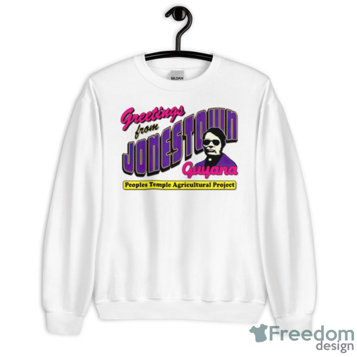Greetings From Jonestown Peoples Temple Agricultural Project Shirt - Unisex Heavy Blend Crewneck Sweatshirt
